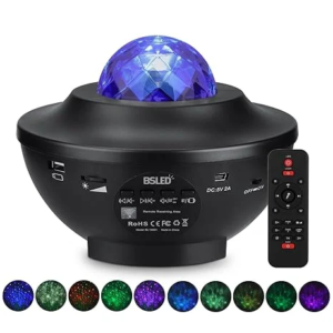 Taa ya Usiku ya Galaxy Star Light yenye Spika ya Bluetooth