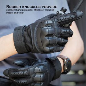 Tactical Touchscreen Gloves – Strong Grip, Full Protection & All-Purpose Performance